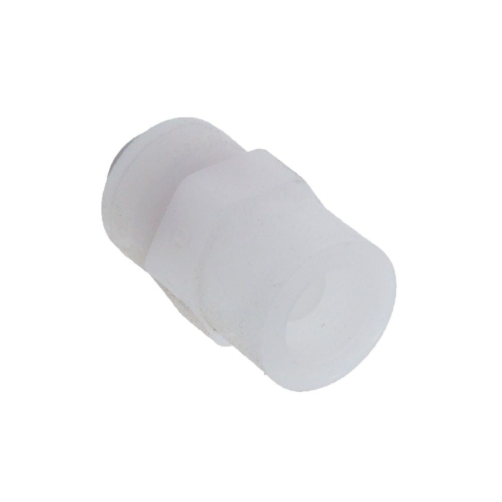 Kynar PVDF Faucet Adapter - 1/4 x 7/16-24 UNS