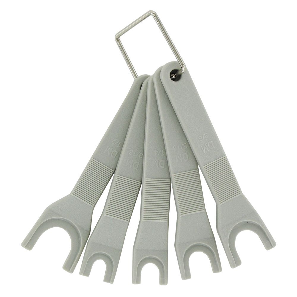 NeoFit ASP Collet Release Tool Set - 3/16, 1/4, 5/16, 3/8, 1/2