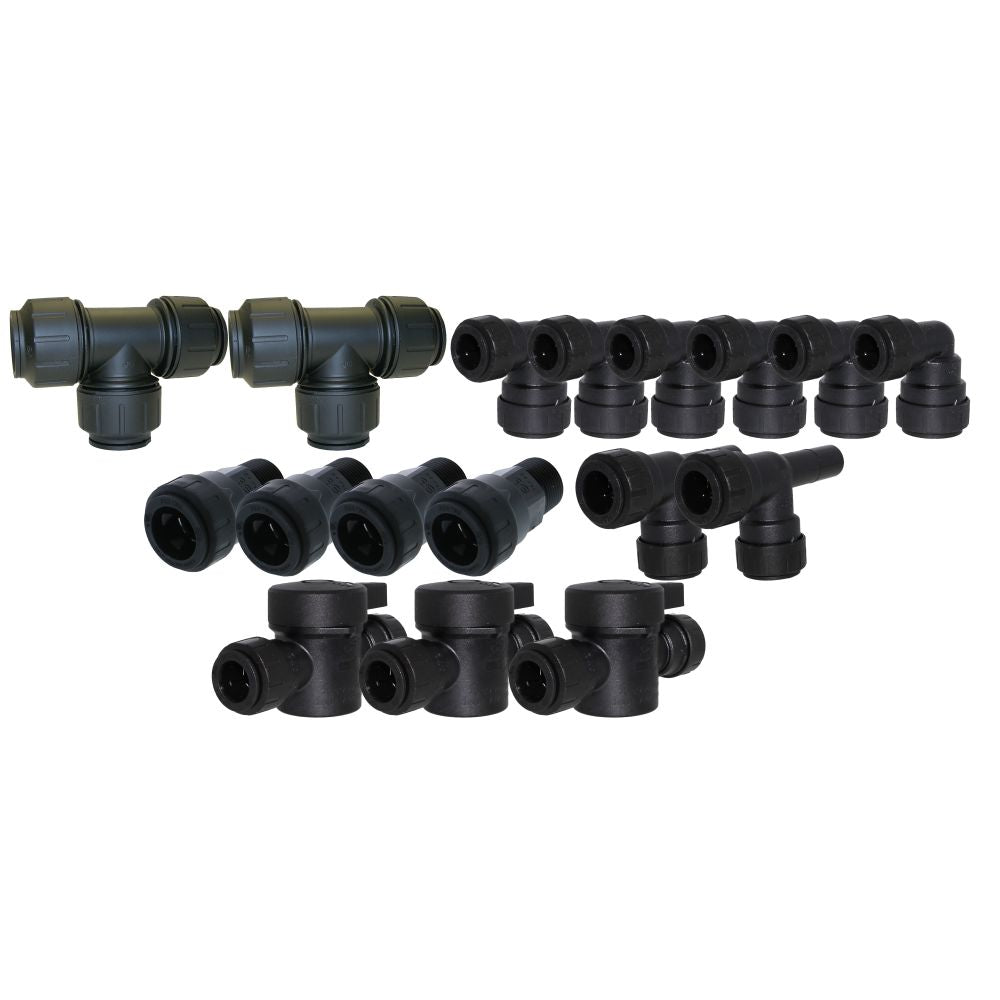 Filter Housing Install Kit - Parallel Flow Bypass - 3/4" CTS