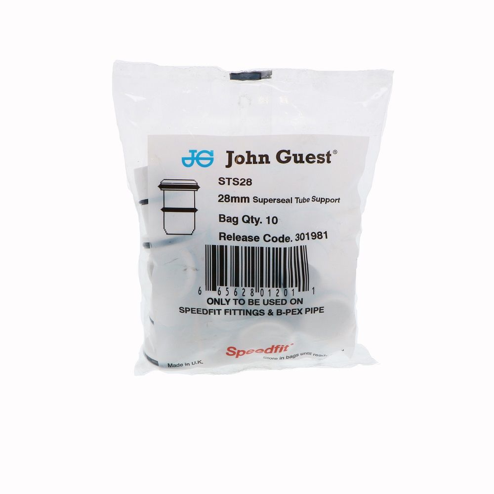 John Guest Superseal Pipe Insert - 28mm