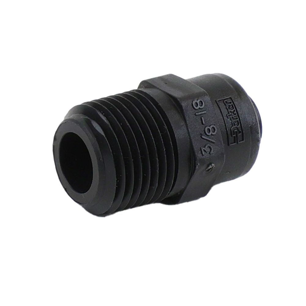 Parker TrueSeal Kynar Male Connector 1/4 x 3/8 NPTF