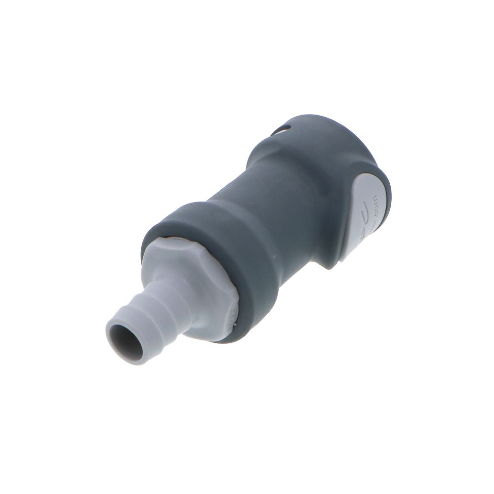 NS6D17008 Valved In-Line Hose Barb Coupling Body 1/2 ID Barb