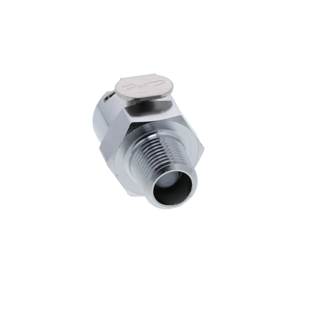 MCD1002 Valved Male Thread Coupling Body 1/8 NPT
