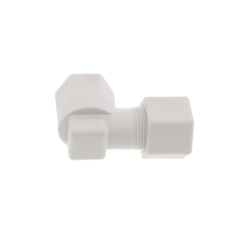 JACO 45-10-8-P-PG Polypropylene Female Elbow 5/8 OD Tube x 1/2 MPT