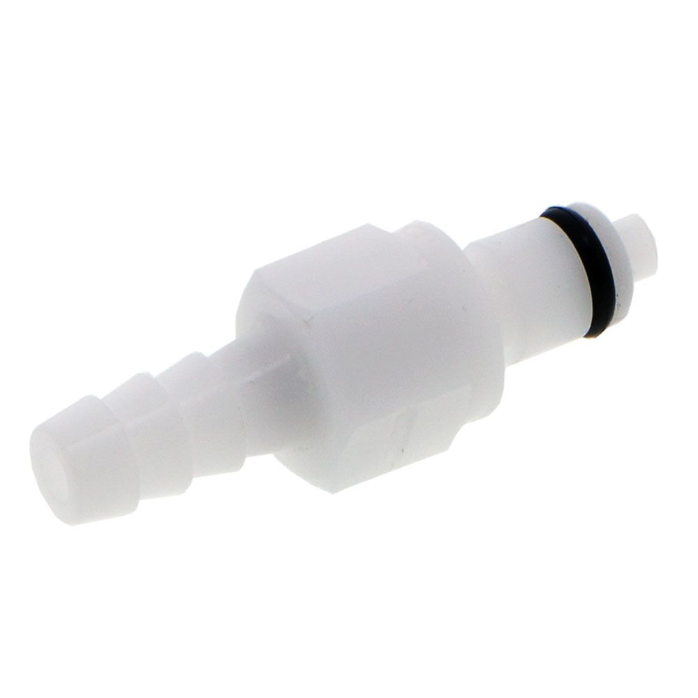 PMCD2204 Valved In-Line Hose Barb Coupling Insert 1/4 ID Barb