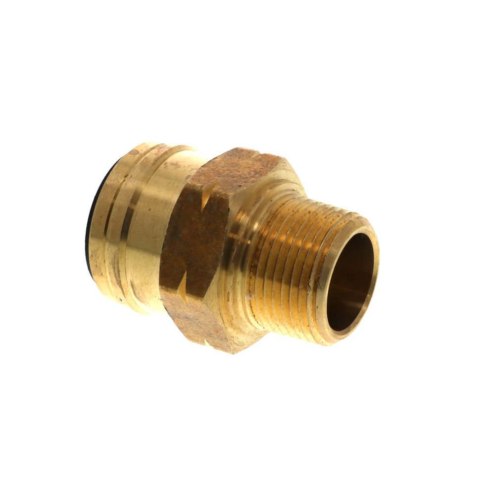 Watts AquaLock/SeaTech - Brass Male Connector - 22mm x 3/4 NPT