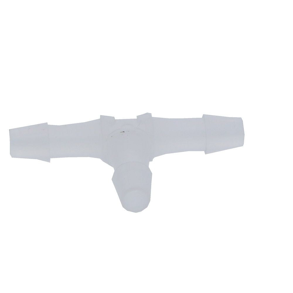 FitQuik Polypropylene Union Tee Barb Fitting - 1/4 ID x 1/4 ID x 1/4 ID