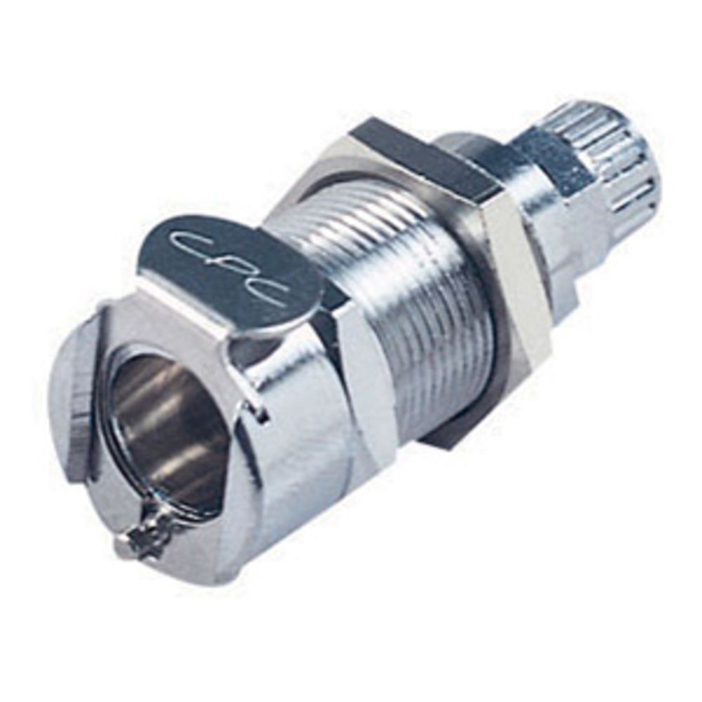 75400 NSF Valved Panel Mount Coupling Body 1/4 PTF