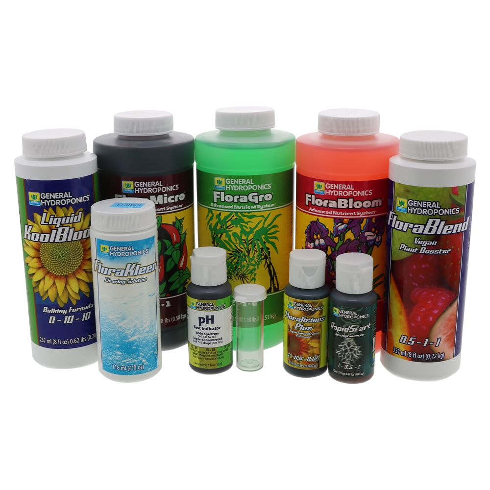 General Hydroponics GH1447 Flora Series Performance Pack