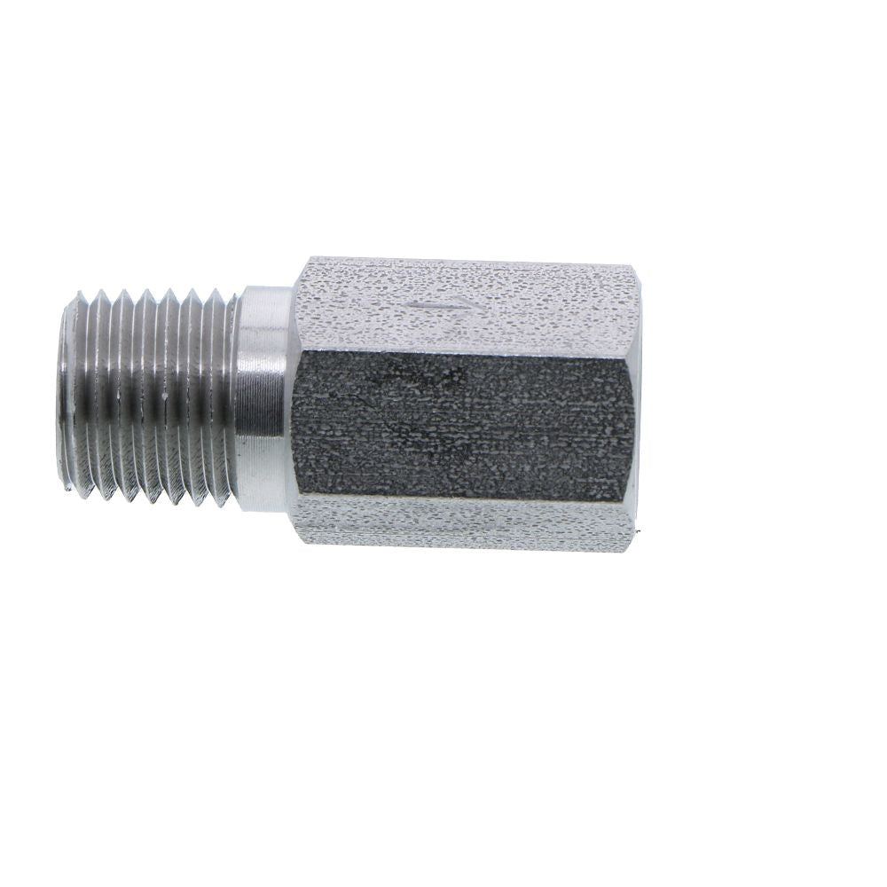 Inline Stainless Check Valve Viton O-Ring - 1/4" MPT Inlet x 1/4" FPT Outlet