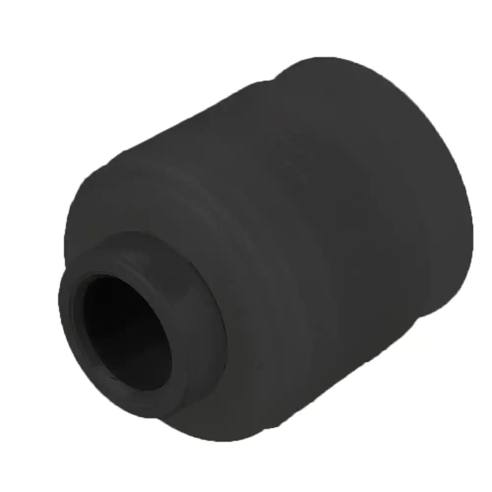 Black Kynar PVDF Cap - 1/4
