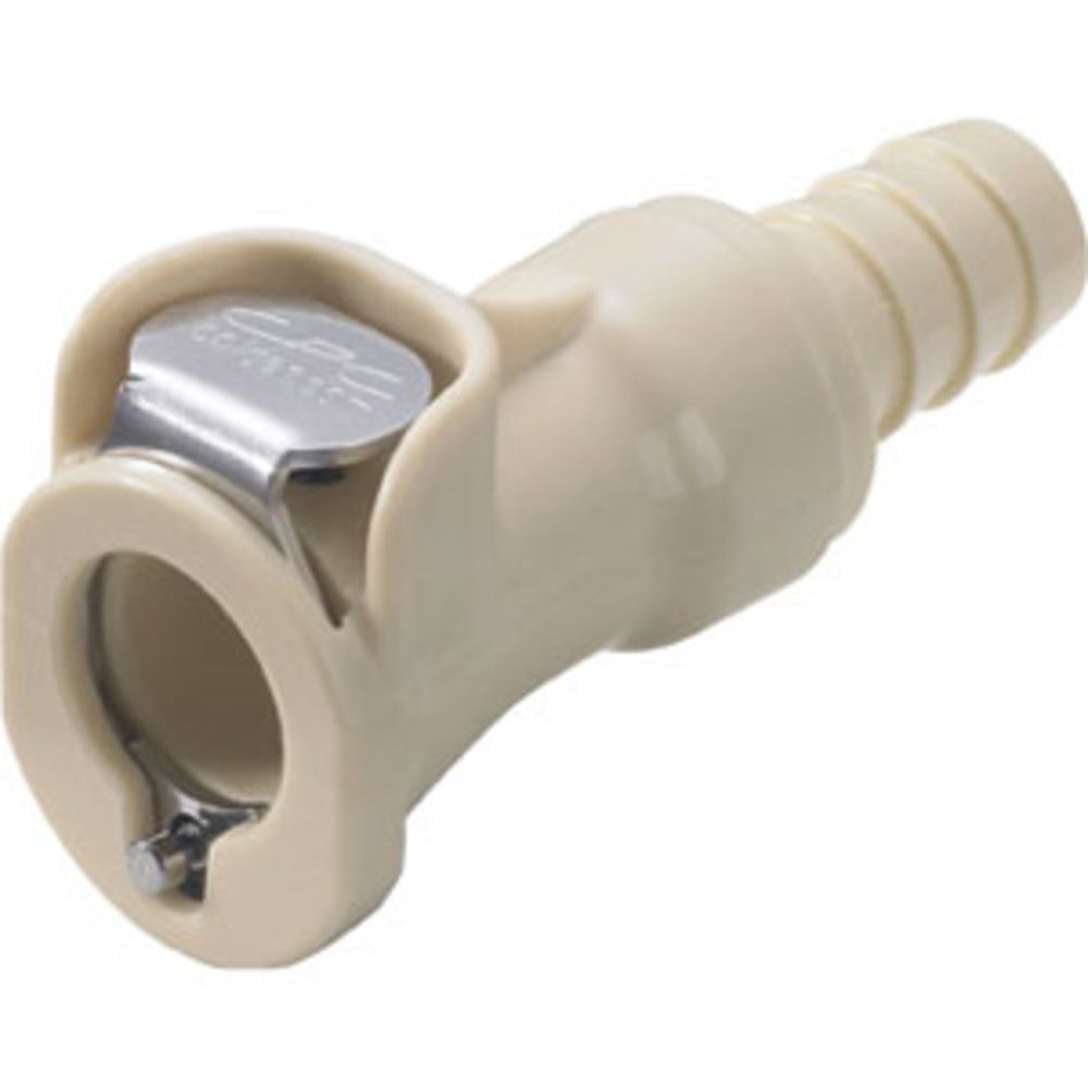 PSD1700612 Valved In-Line Hose Barb Coupling Body 3/8 ID Barb