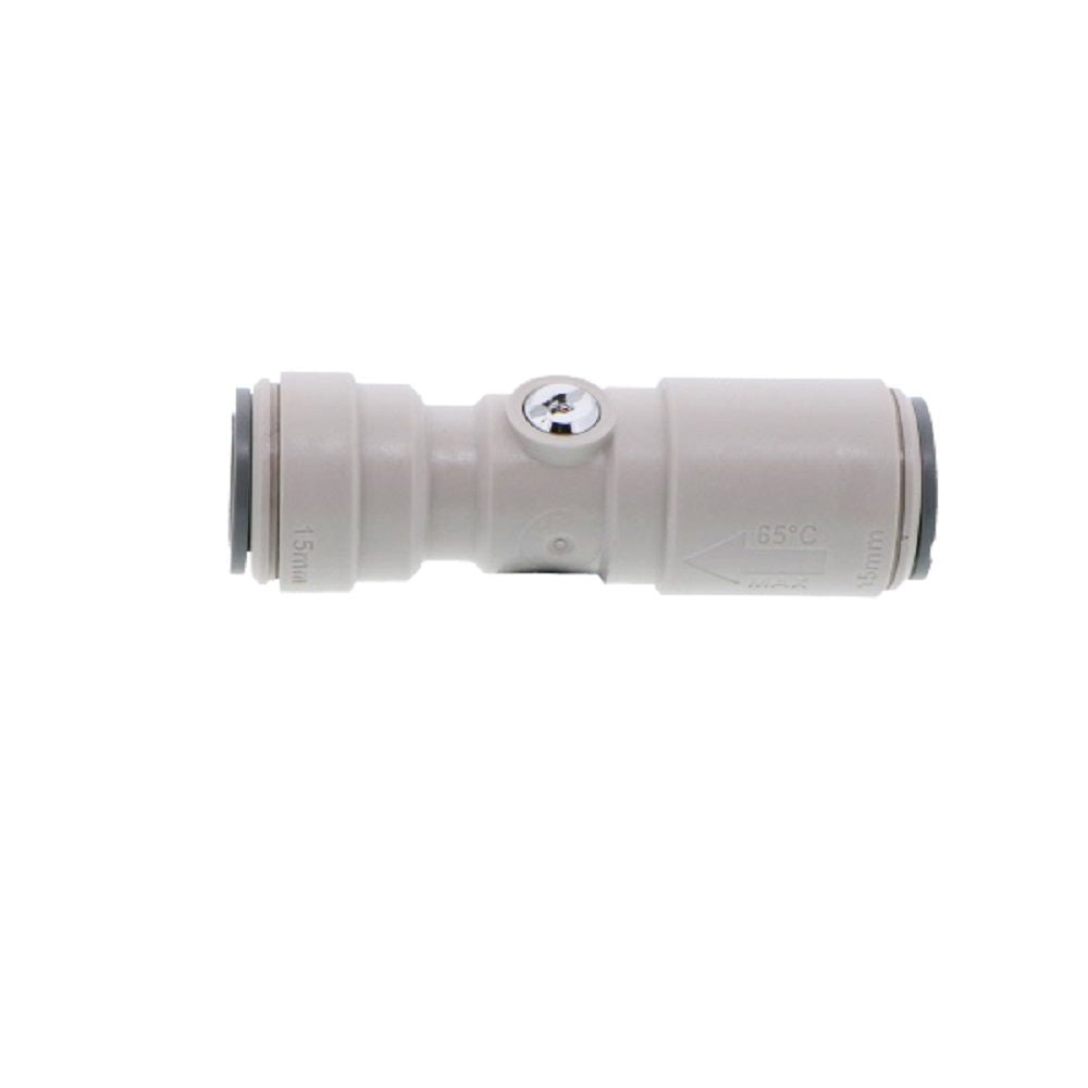 John Guest Service Valve - Plastic 15mm