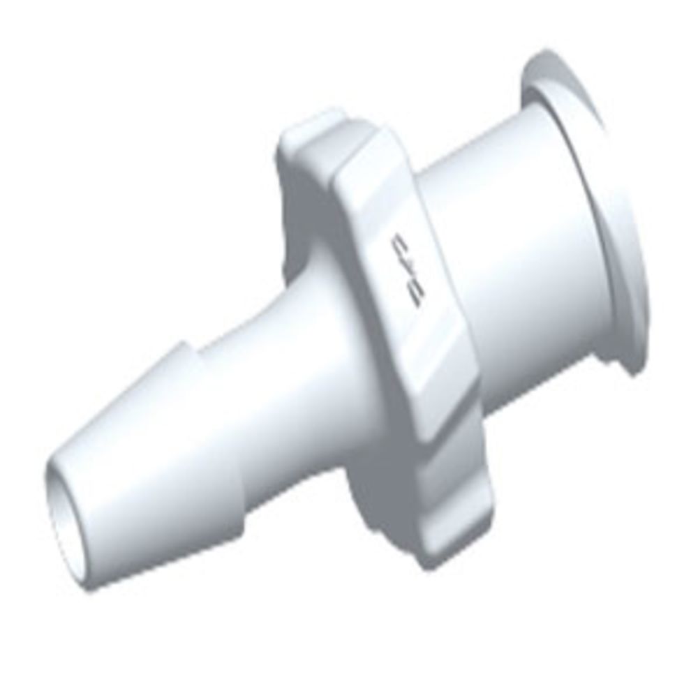LF4130 Luer Fitting White Nylon Female Luer X 1/8 HB