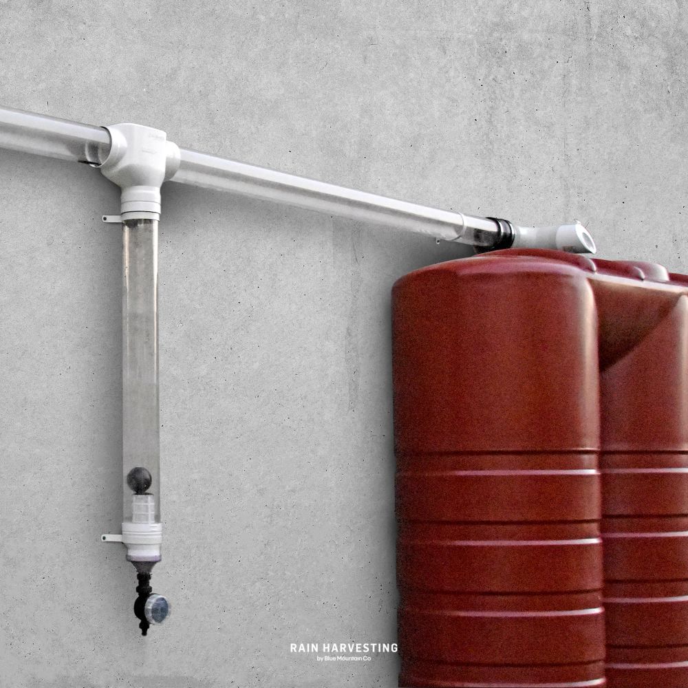 First Flush Advanced Downpipe Kit WDDP120 4" advanced release valve from Rain Harvesting Pty by Blue Mountain Co.