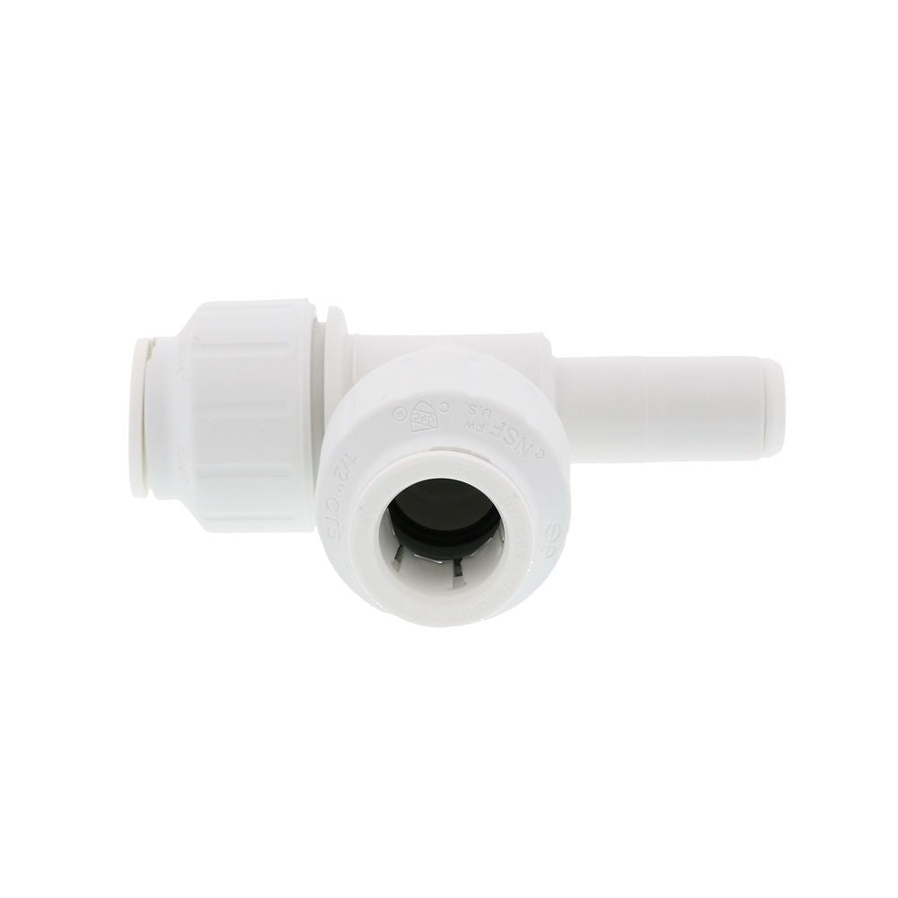 John Guest Stackable Stem Tee - 1/2 CTS x 1/2 CTS Stem x 1/2 CTS Branch