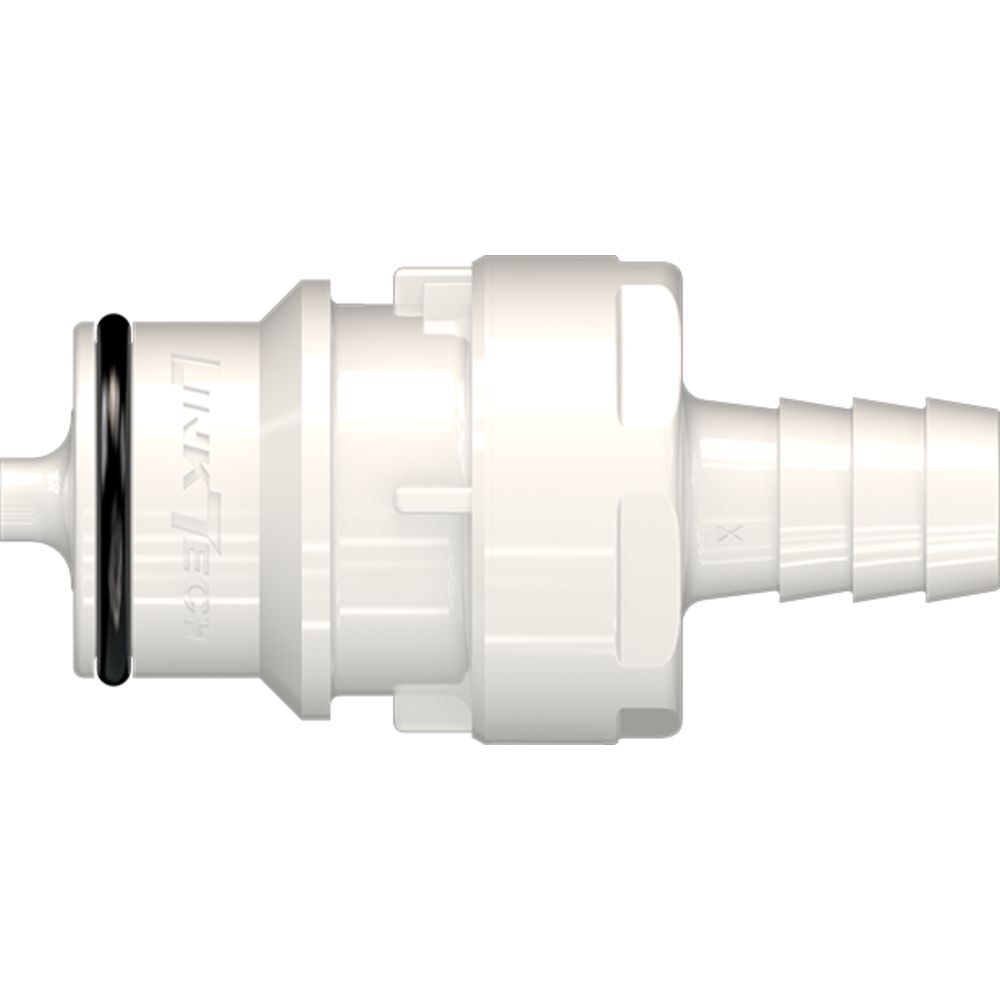 LinkTech Inline Plug Valved 3/8HB