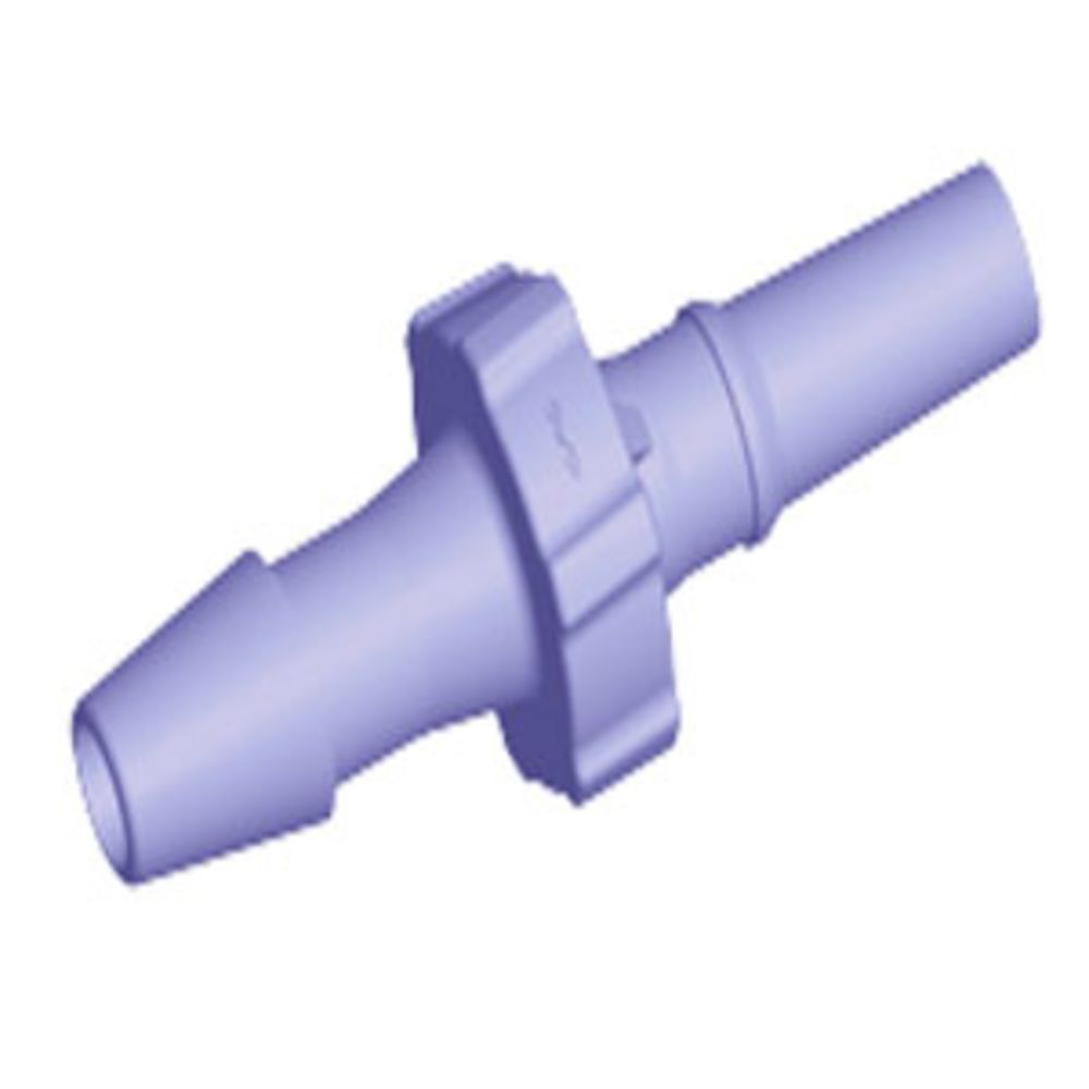 SLM5191 Luer Fitting Purple Tint Polycarbonate Male Slip Luer X 5/32 HB