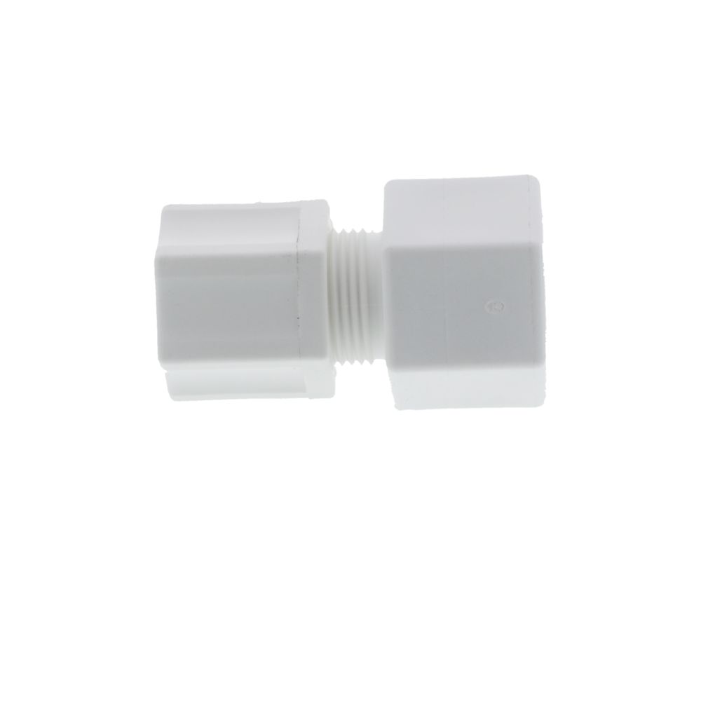 JACO 25-8-8-P-PG Polypropylene Female Connector 1/2 OD Tube x 1/2 FPT