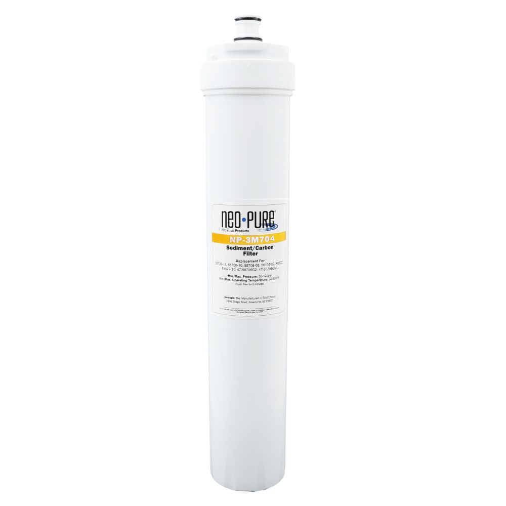 Neo-Pure NP-3M704 SQC Compatible Carbon Pre/Post Filter