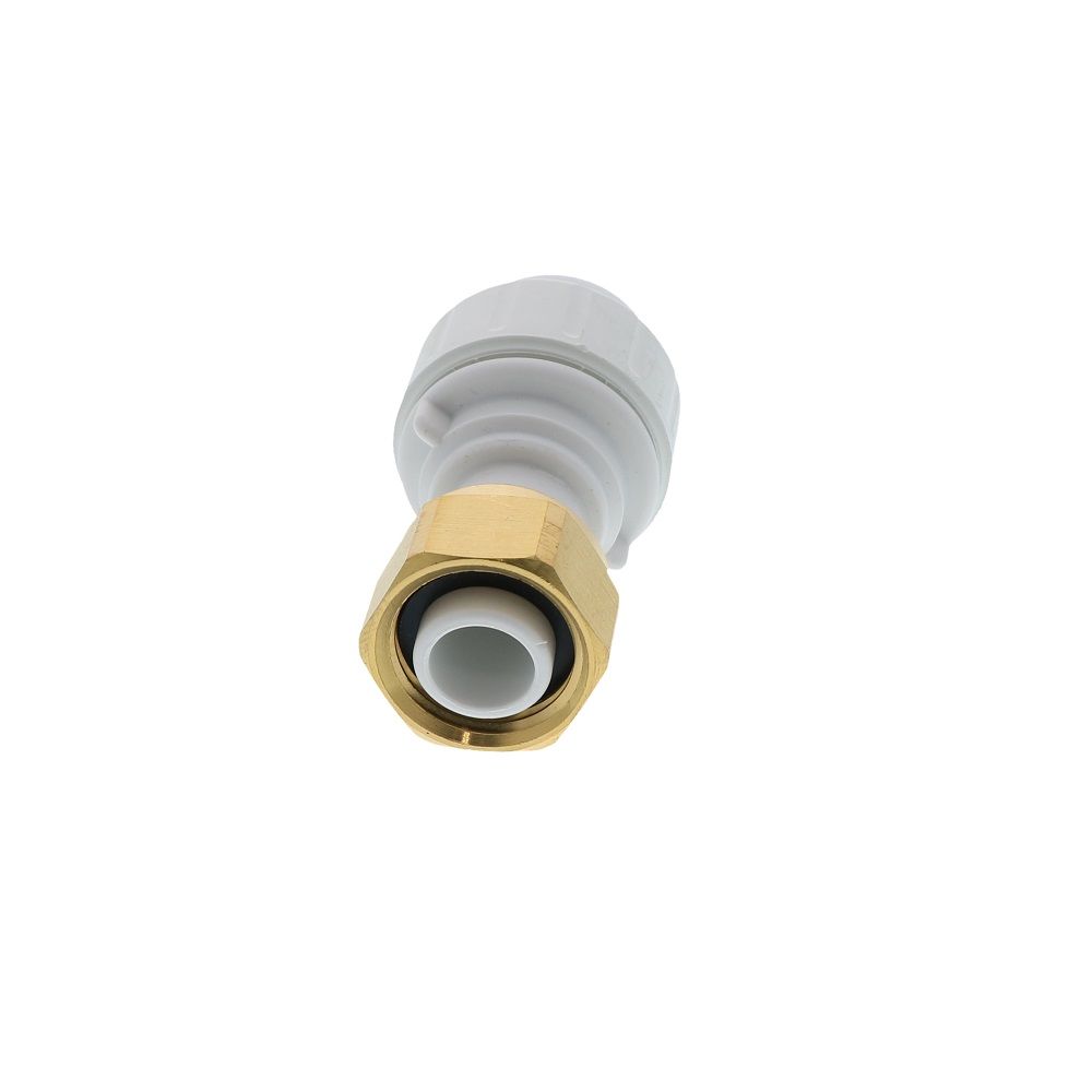John Guest Straight Tap Connector BSP - 15mm x 1/2 BSP