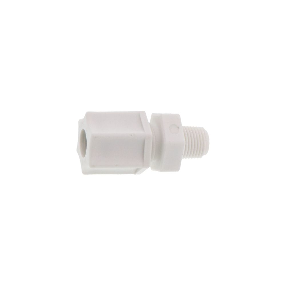JACO 10-5-2-P-PG Polypropylene Male Connector 5/16 OD Tube x 1/8 MPT