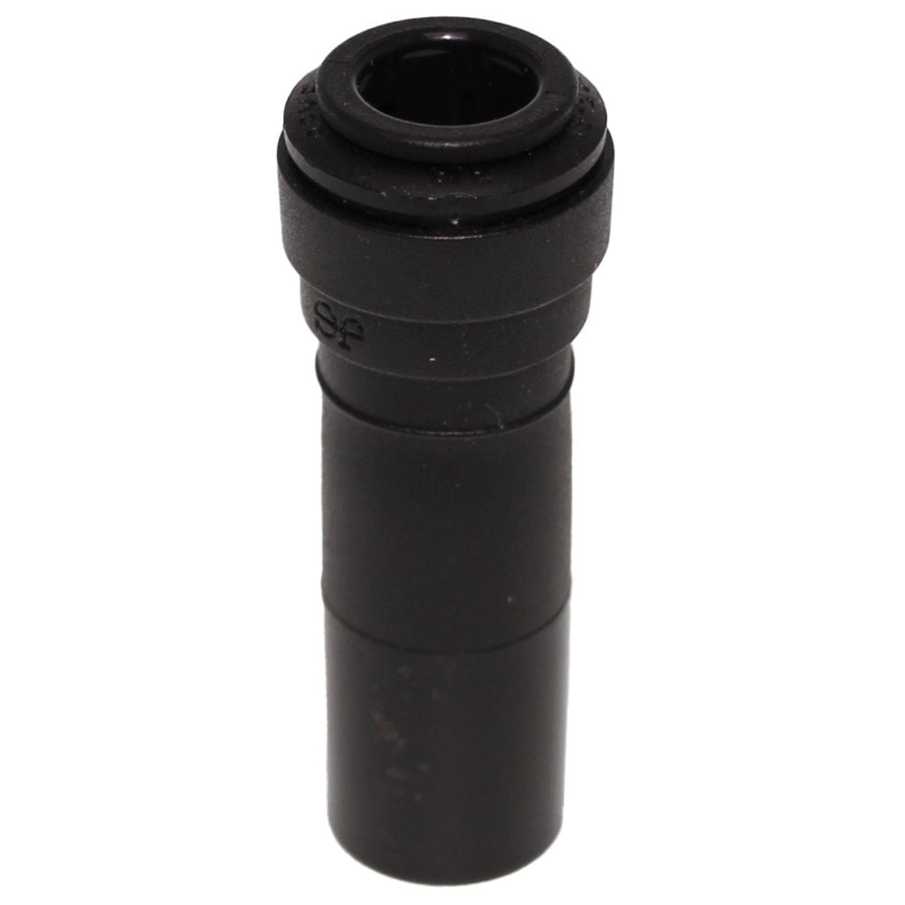 John Guest Reducer Stem Black Polypropylene - 5/8 Stem x 3/8