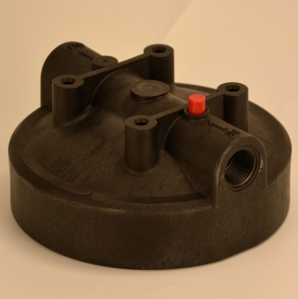 Pentek HFPP 3/4" Black Cap for Big 10" and 20" Blue Housings w/ PR - CLEARANCE