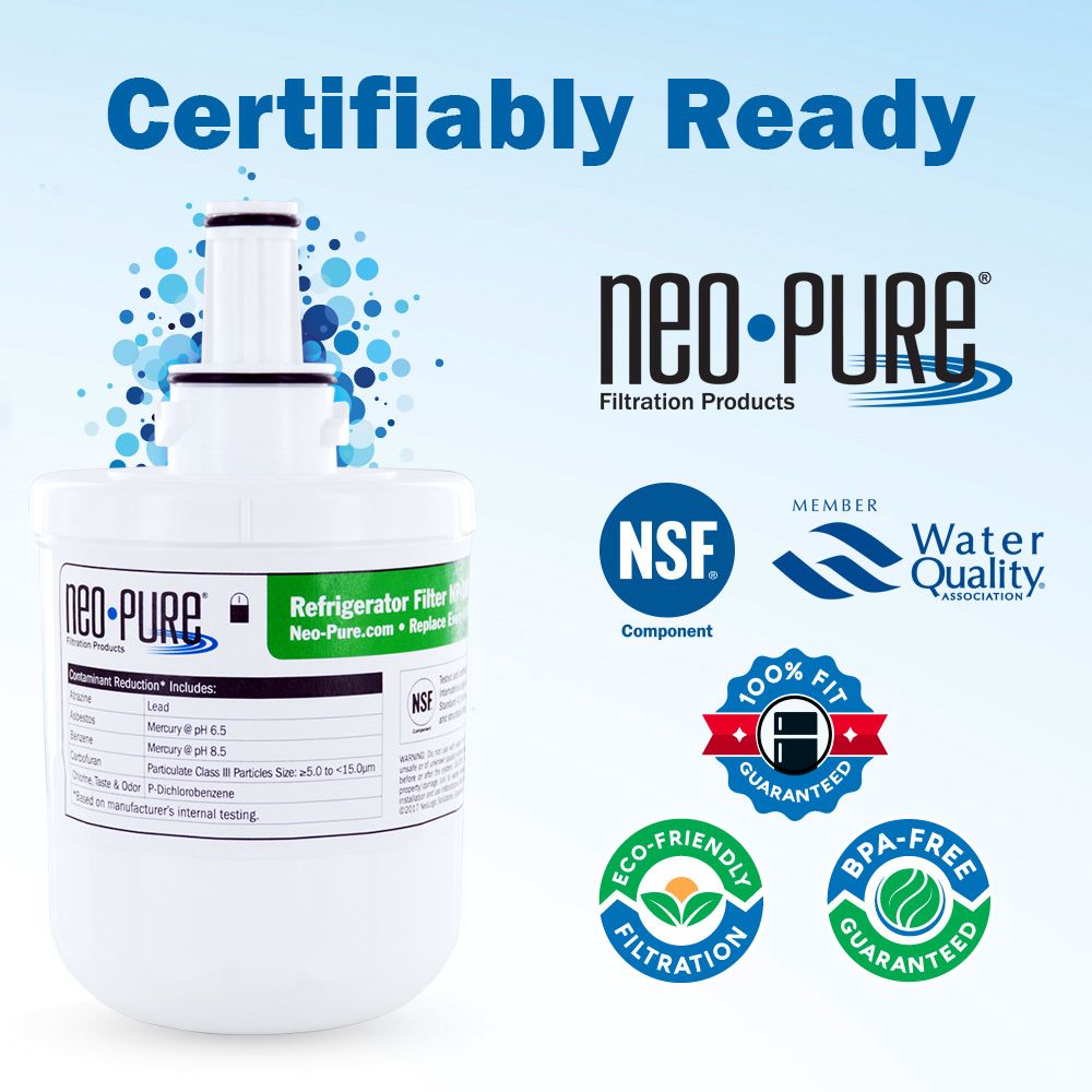 Samsung DA2900003G Compatible Replacement Fridge Filter by Neo-Pure
