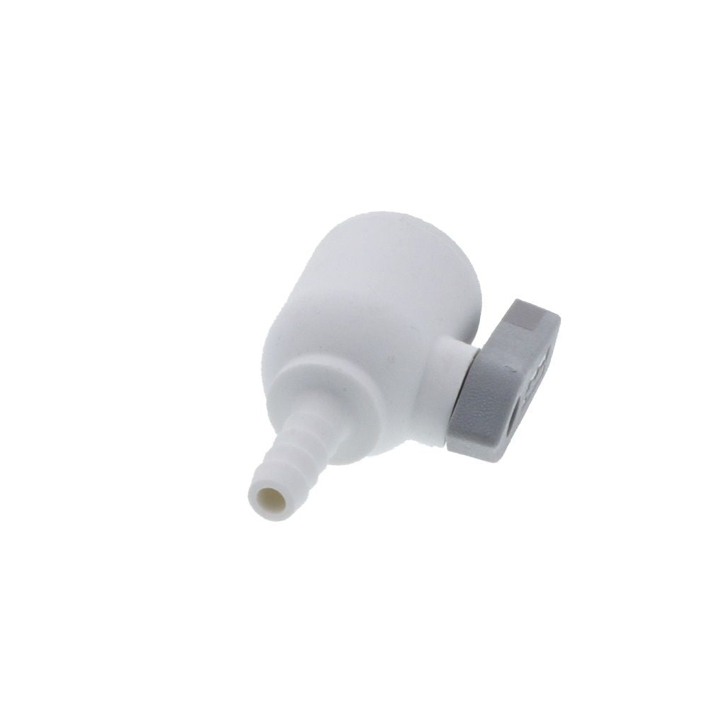 Parker Liquifit Par-Barb Valve Union Connector - 1/4 ID Barb x 1/4 QC