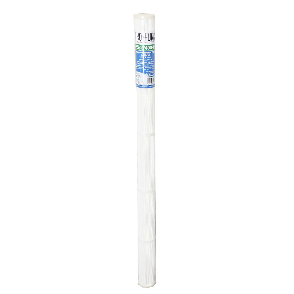 Neo-Pure PS-27400-01 40" High Efficiency Pleated Filter 1 micron