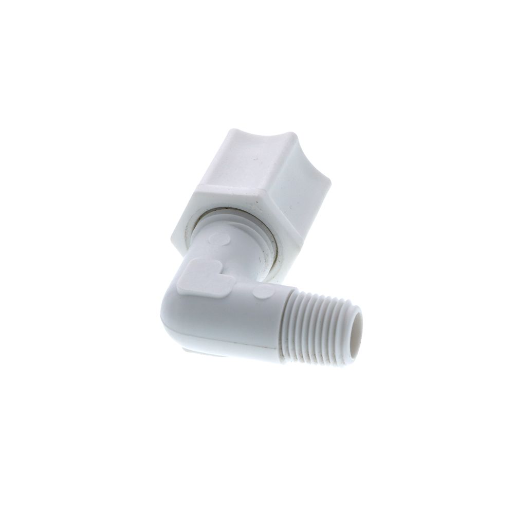 JACO 40-5-2-P-PG Polypropylene Male Elbow 5/16 OD Tube x 1/8 MPT