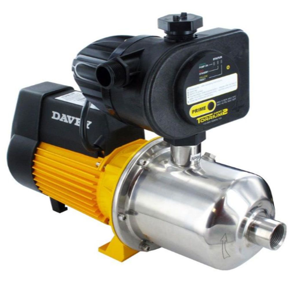 Davey BT20-40 Booster System with Torrium2 - +40 psi 20 gpm 240V