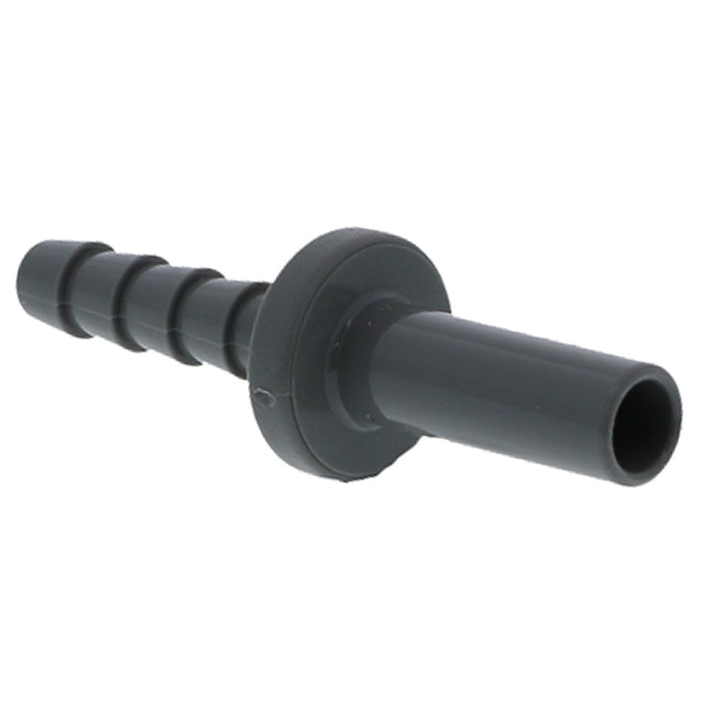 John Guest Stem Barb Connector - 1/4 OD Stem x 3/16 ID Barb
