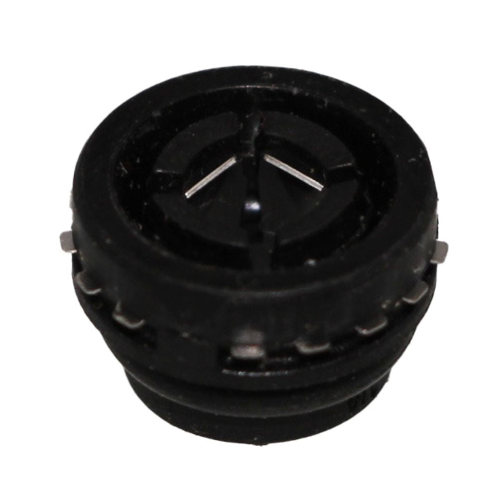 John Guest Plastic Half Cartridge - 8mm Black Double Nitrile O-ring