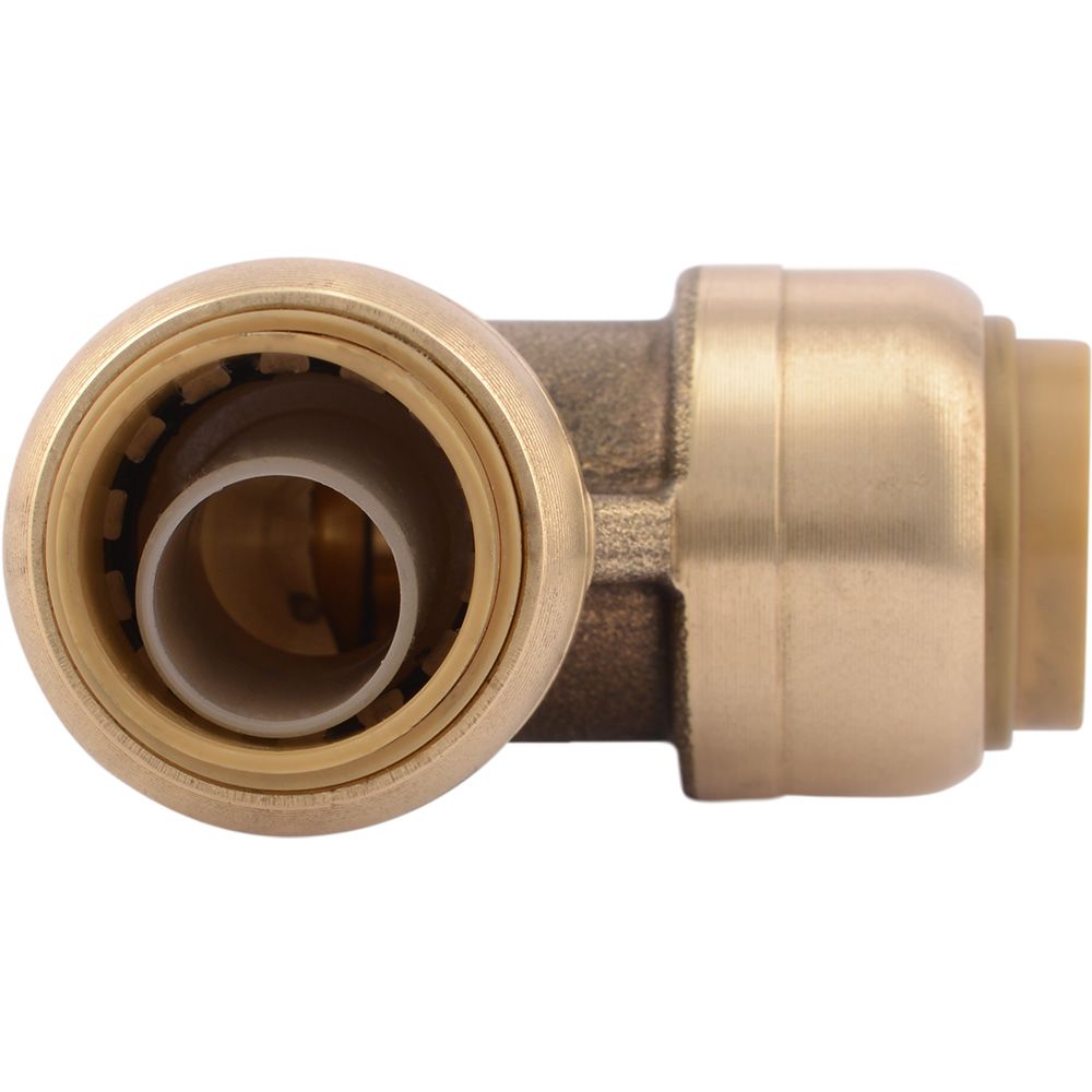 SharkBite® U248LF Lead-Free Brass Push-to-Connect 90-Degree Elbow - 1/2" x 1/2"
