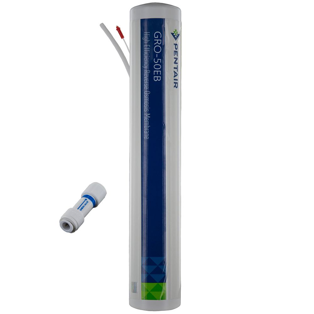 Pentair GRO-75EB TLC Encapsulated Membrane 75gpd w/Check Valve and Flow Control