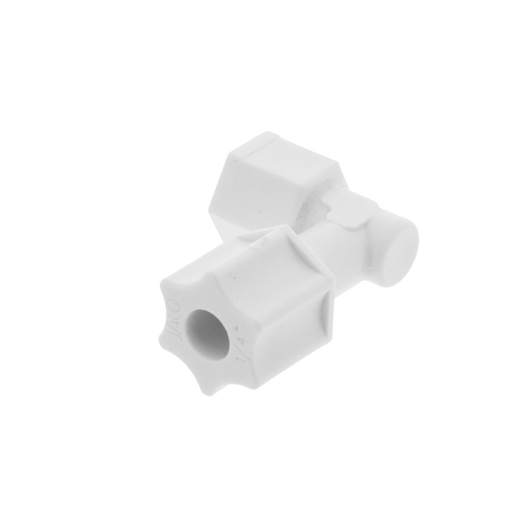 JACO 45-4-2-P-O Polypropylene Female Elbow 1/4 OD Tube x 1/8 FPT