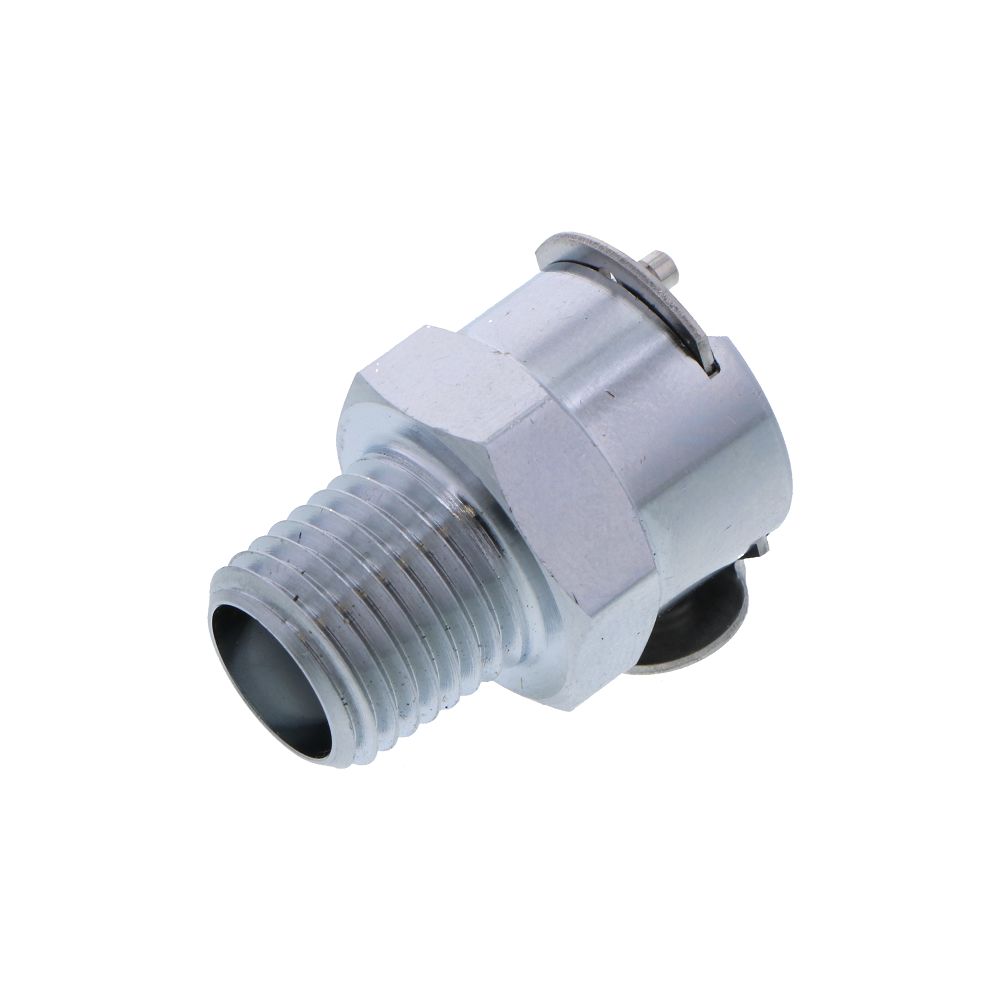 LCD10004 Valved Male Thread Coupling Body 1/4 NPT