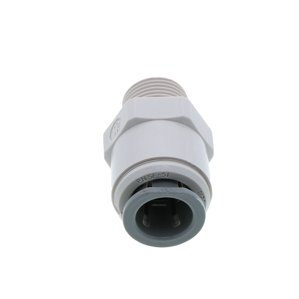 John Guest Male Connector BSPT - 1/2 x 3/8 BSPT