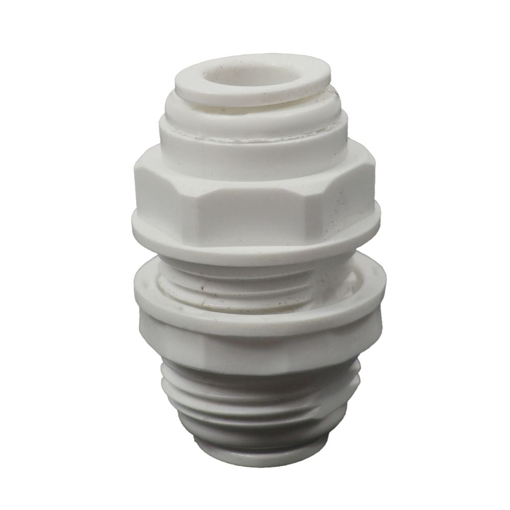 Bulkhead Union Acetal 3/8 qc x 3/8 qc