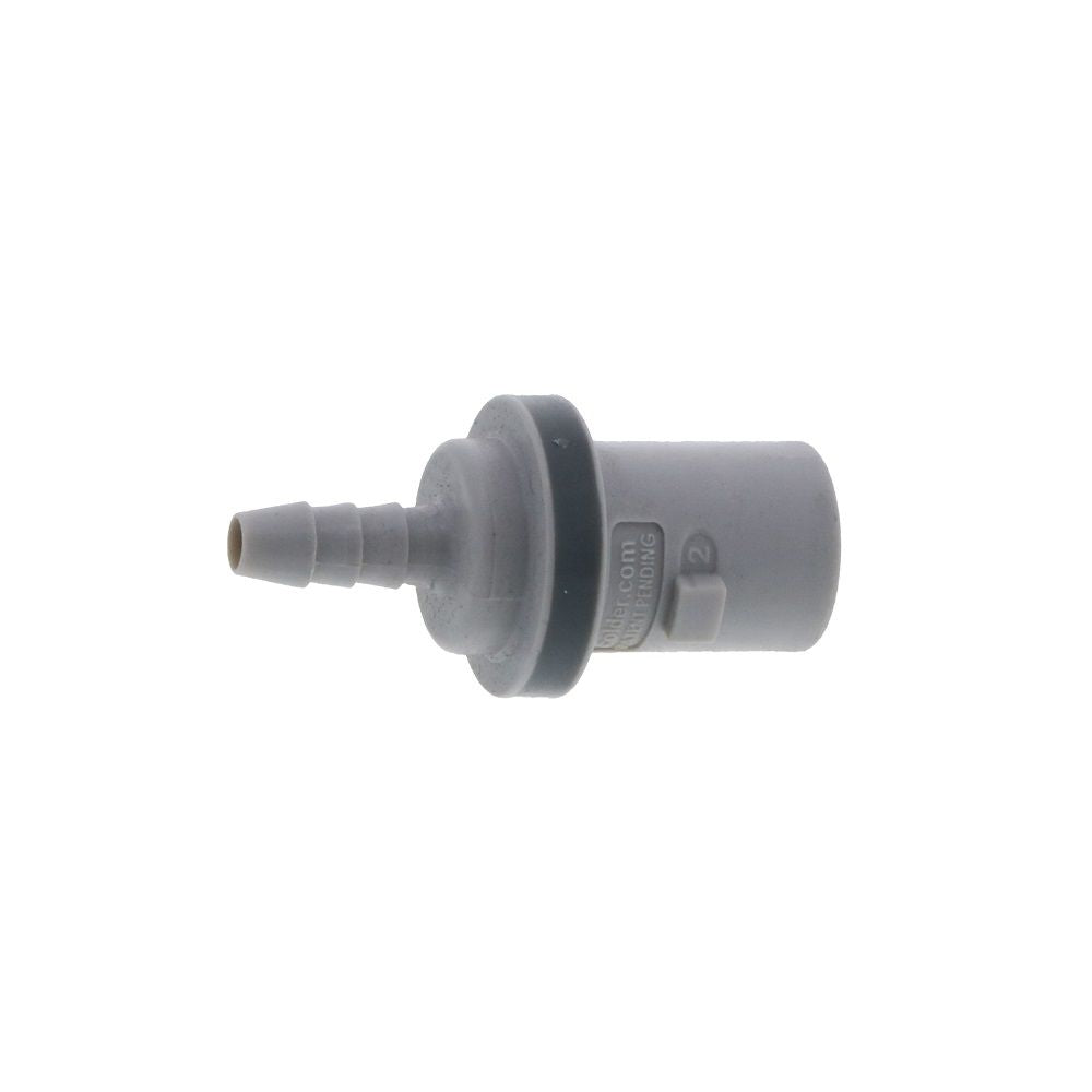 NS2D2202 Valved In-Line Hose Barb Coupling Insert 1/8 ID Barb