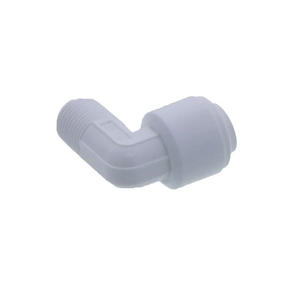 Male Elbow Check Valve Stainless Steel - 1/4" Push-in x 1/8" MPT
