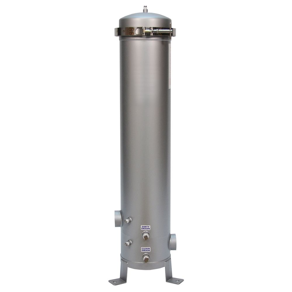 Shelco 4FOS3 30" Multi-Cartridge Stainless Steel Filter Housing