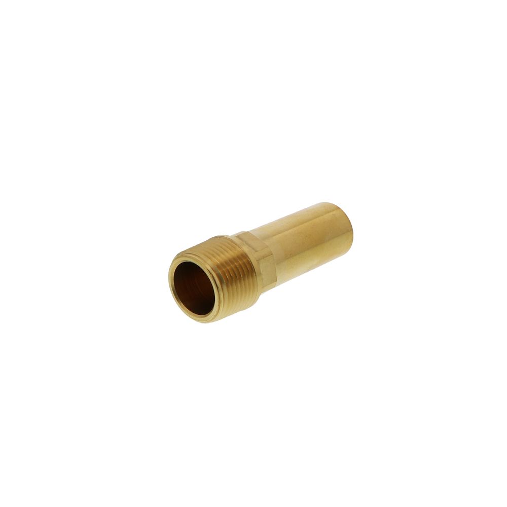 John Guest Brass Male Stem Adapter NPT - 3/4 CTS x 3/4 NPT