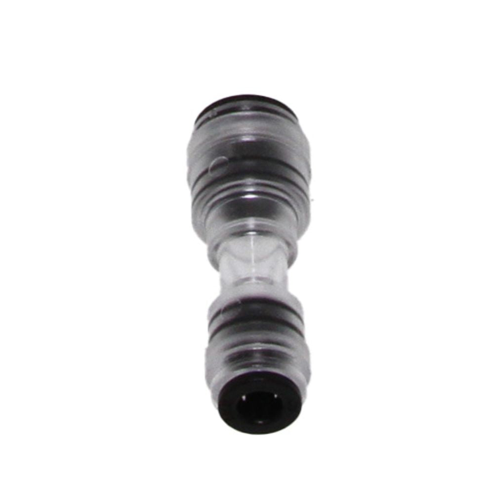 John Guest NC674 Clear Bodied Straight Tube Connector 8mm x 5mm