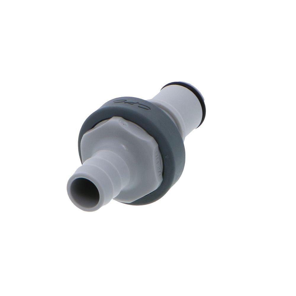 NS6D22008 Valved In-Line Hose Barb Coupling Insert 1/2 ID Barb