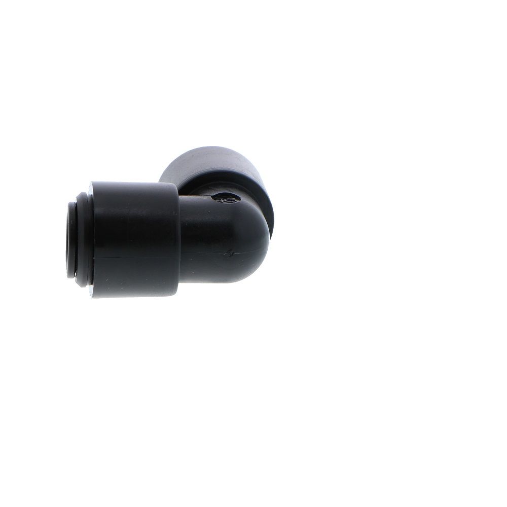John Guest Reducing Union Elbow BLACK ACETAL - 12mm x 10mm