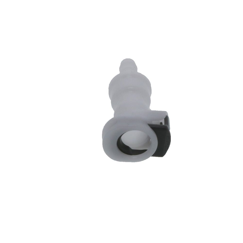 APC17004SH In-Line Hose Barb Coupling Body with Shroud 1/4 ID Barb