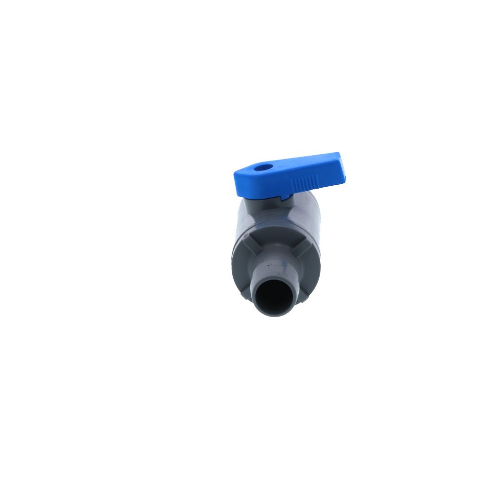 SMC Inline Ball Valve PVC Barb - 1/2 ID Barb x 1/2 ID Barb